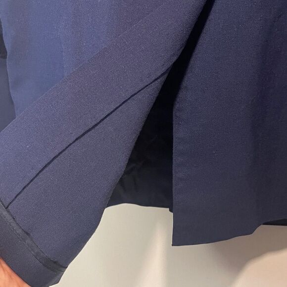 Authentic Vintage Air Force Navy Blue Jacket Front Pockets Gold Buttons- Size 39 - Picture 5 of 12